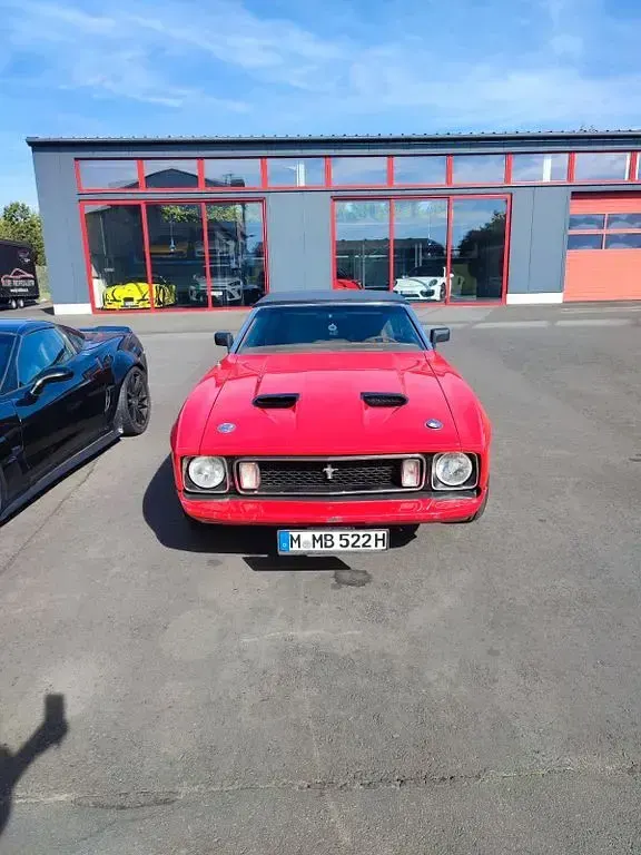 Gebraucht Ford Mustang 208 PS (152 kW) 1973 Rot Cabrio