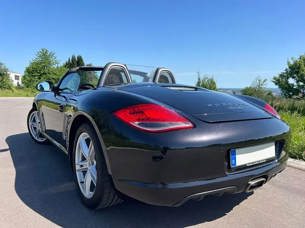Gebraucht Porsche Boxster 256 PS (188 kW) 2009 Schwarz Cabrio