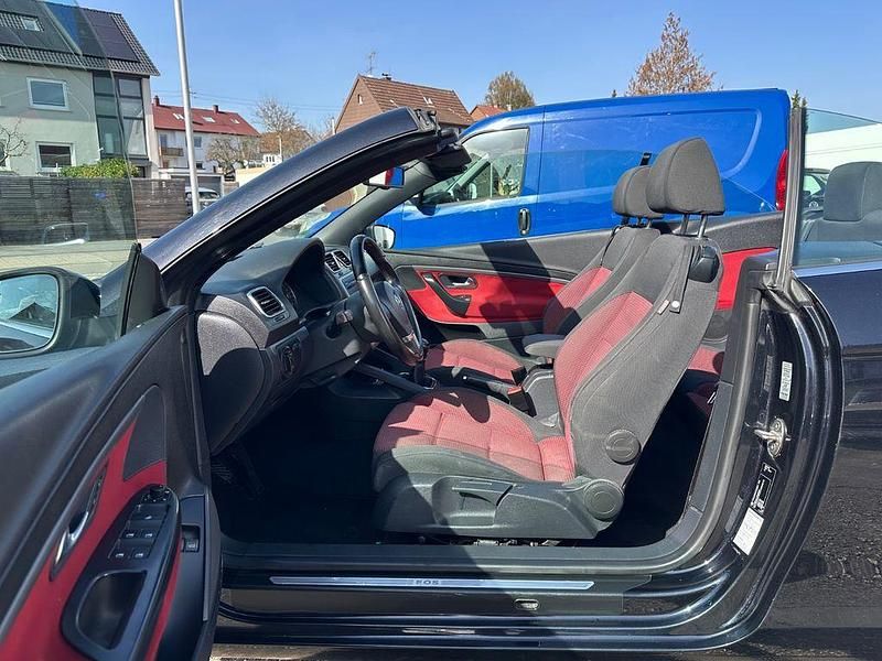 Gebraucht VW Eos 122 PS (89 kW) 2009 Schwarz Cabrio