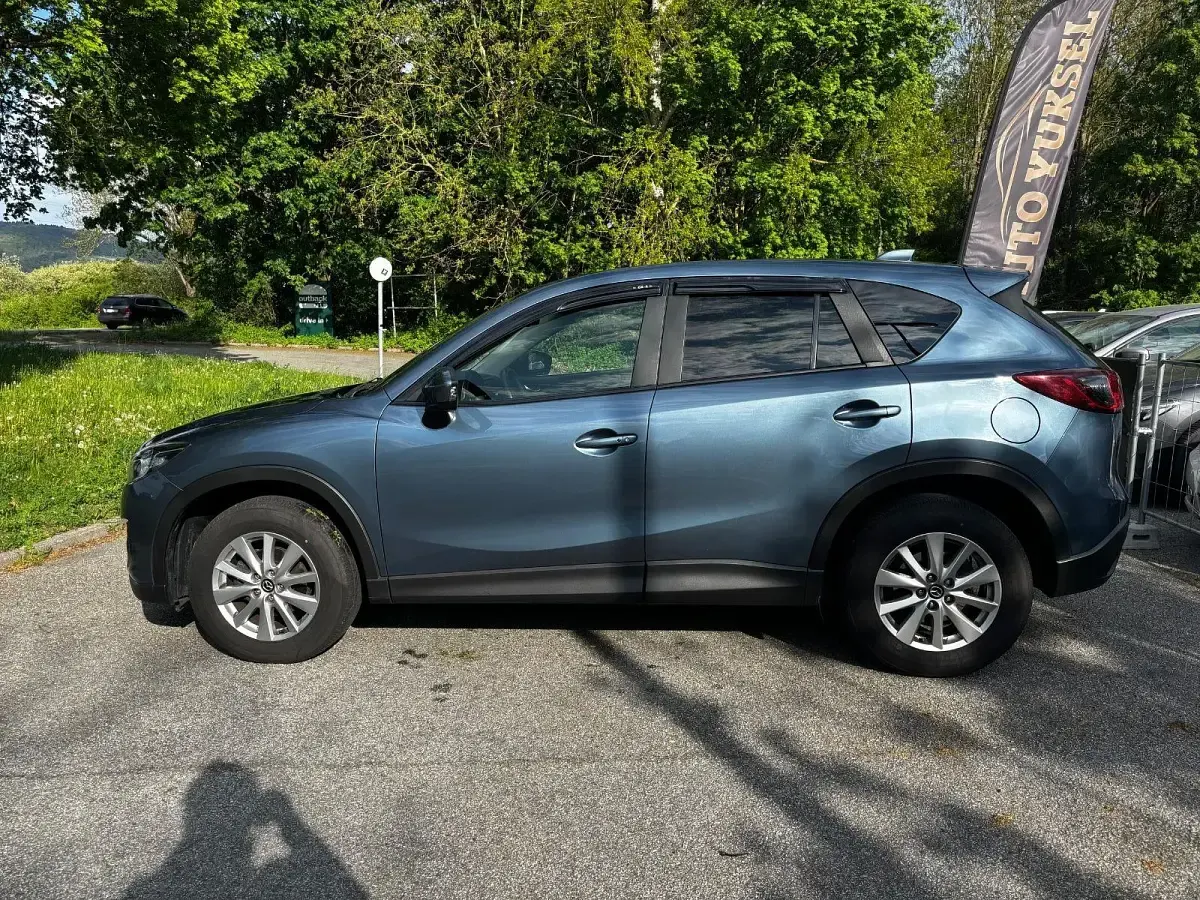 Second-hand Mazda CX-5 Sendo 150 CP (110 kW) 2014 Albastru SUV