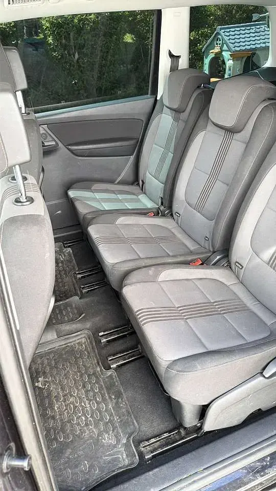 Gebraucht VW Sharan Allstar 150 PS (110 kW) 2017 Schwarz Van / Kleinbus