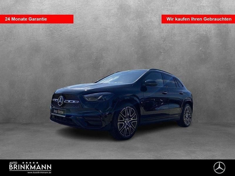Lack kosmosschwarz Gebraucht 2025 Mercedes GLA180 AMG line SUV | 42.230 € (Fairer Preis) - Bild 1/4
