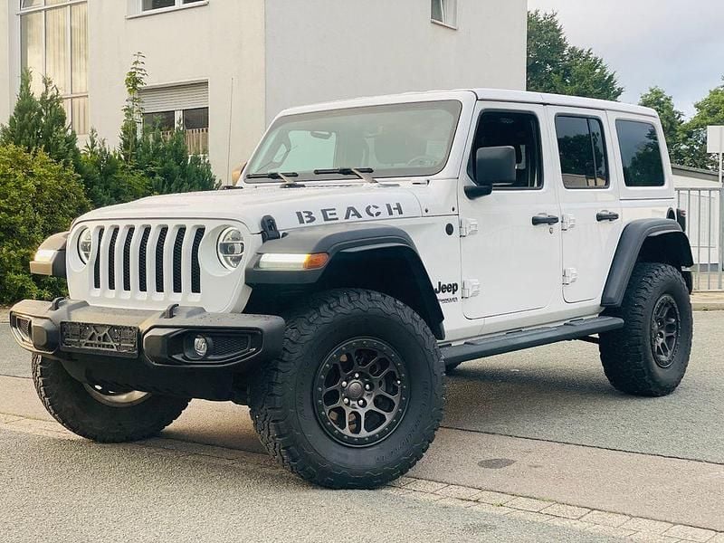 Weiß Gebraucht 2022 Jeep Wrangler SUV | 44.999 € (Fairer Preis) - Bild 1/4