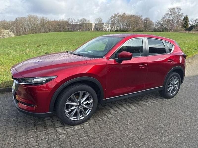 Gebraucht Mazda CX-5 165 PS (121 kW) 2021 Rot SUV