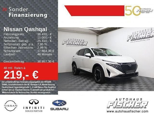 Weiß Neu 2025 Nissan Qashqai Comfort SUV | 34.590 € (Guter Preis) - Bild 1/4