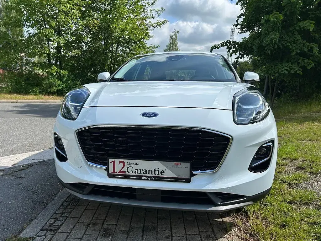 Gebraucht Ford Puma Titanium 125 PS (91 kW) 2021 Weiß SUV