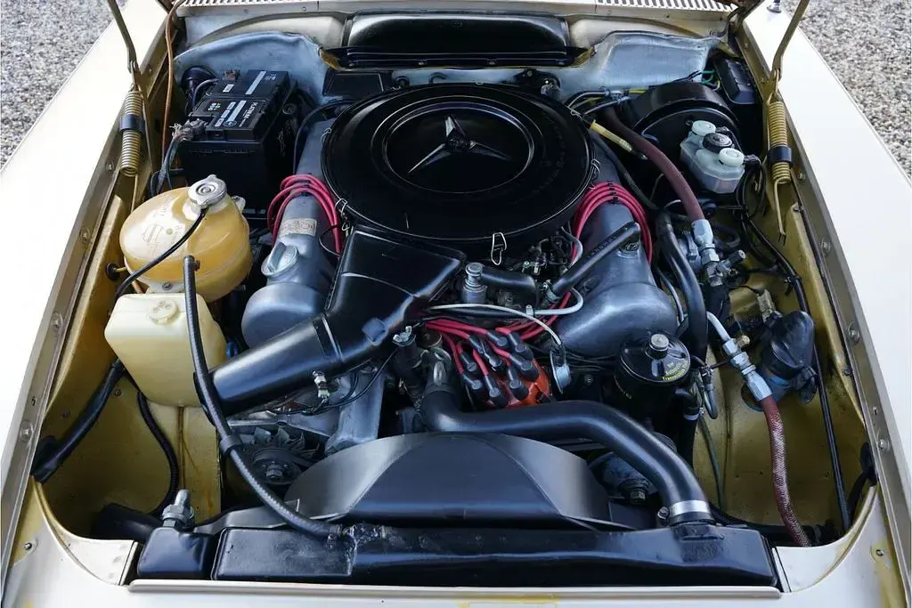 Gebraucht Mercedes SL450 1973 Gold Cabrio