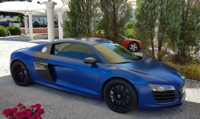 Verkauft Audi R8 Coupe V10 Plus Blau M Gebraucht 2014 39 200 Km In Hanau