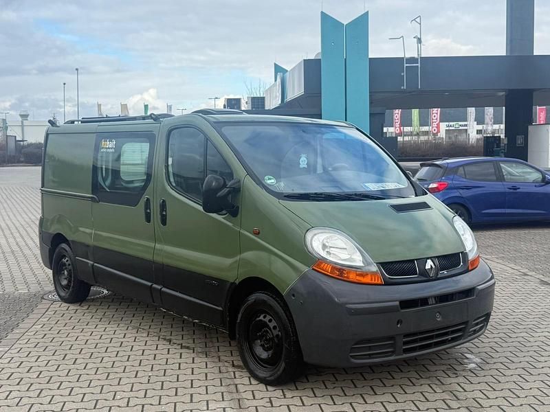 Gebraucht Renault Trafic 101 PS (74 kW) 2003 Grün Van / Kleinbus