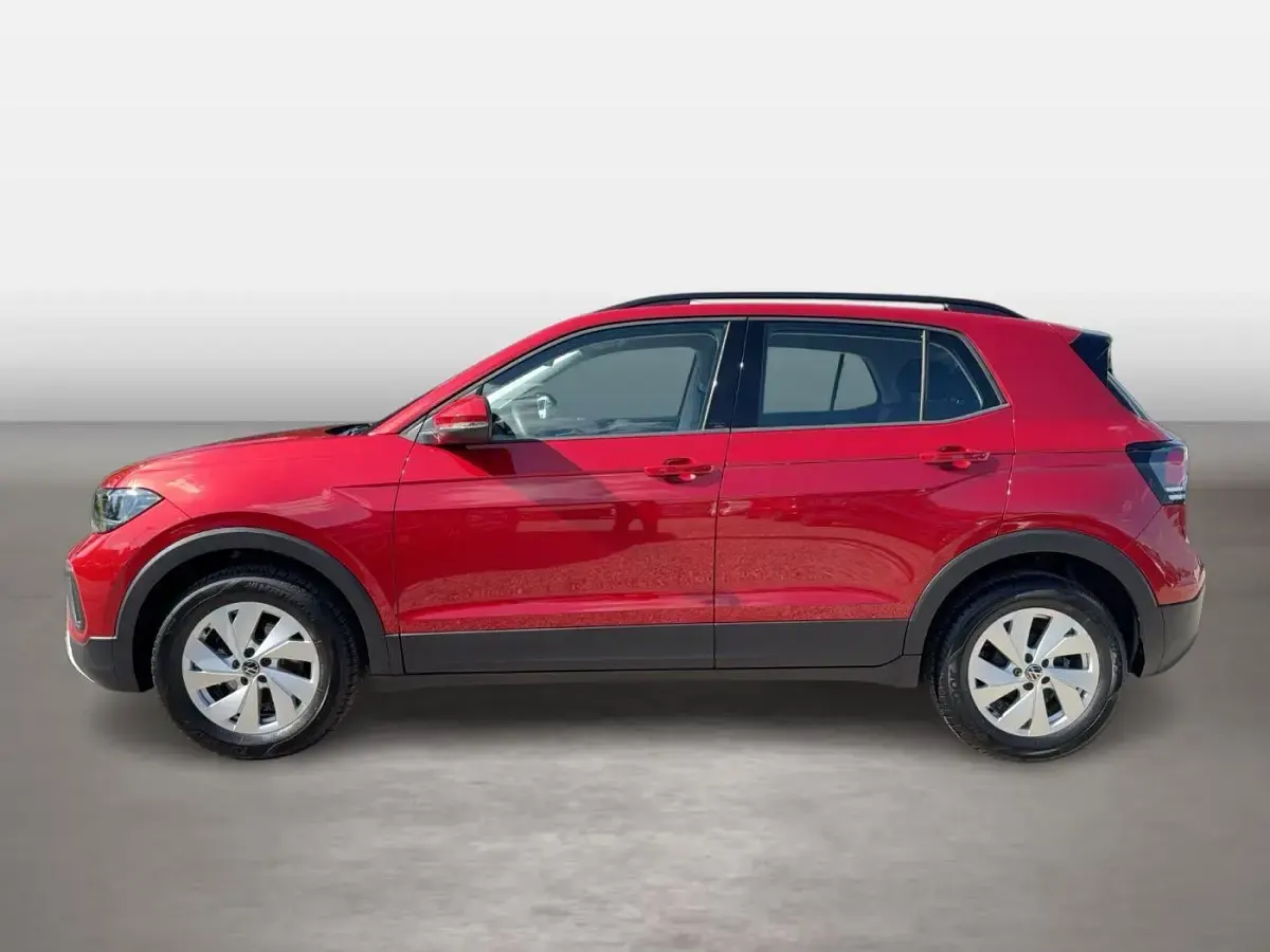 Gebraucht VW T-Cross Life 95 PS (69 kW) 2025 Rot SUV