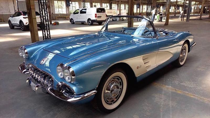 Gebraucht Corvette C1 408 PS (300 kW) 1960 Blau Cabrio