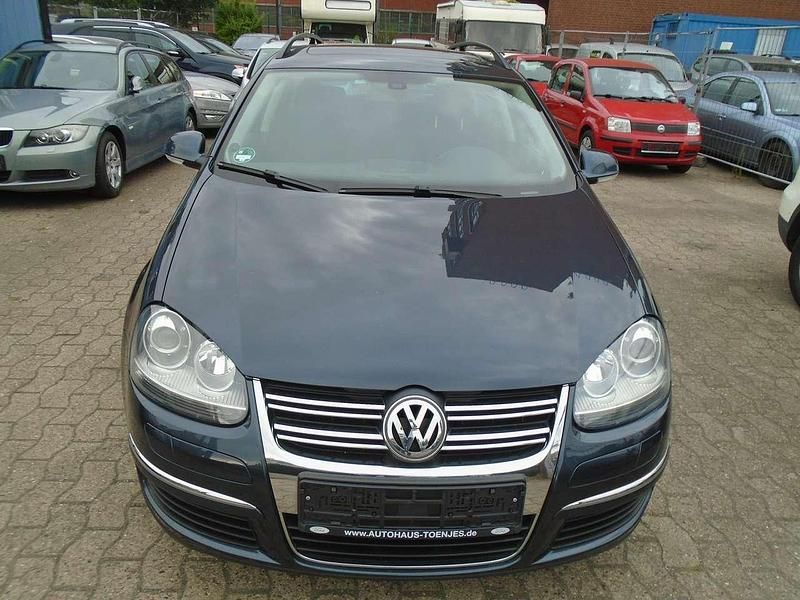 Dunkelblau Gebraucht 2008 VW Golf VI Comfortline Kombi | 3.199 € (Fairer Preis) - Bild 1/4