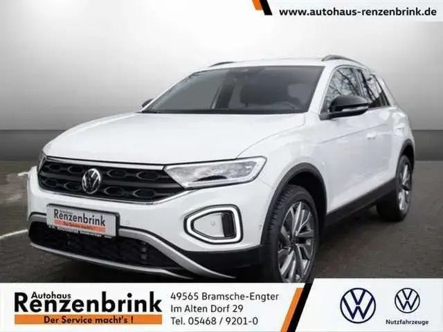 Pure white Gebraucht 2025 VW T-Roc Goal SUV | 38.990 € (Teuer) - Bild 1/4
