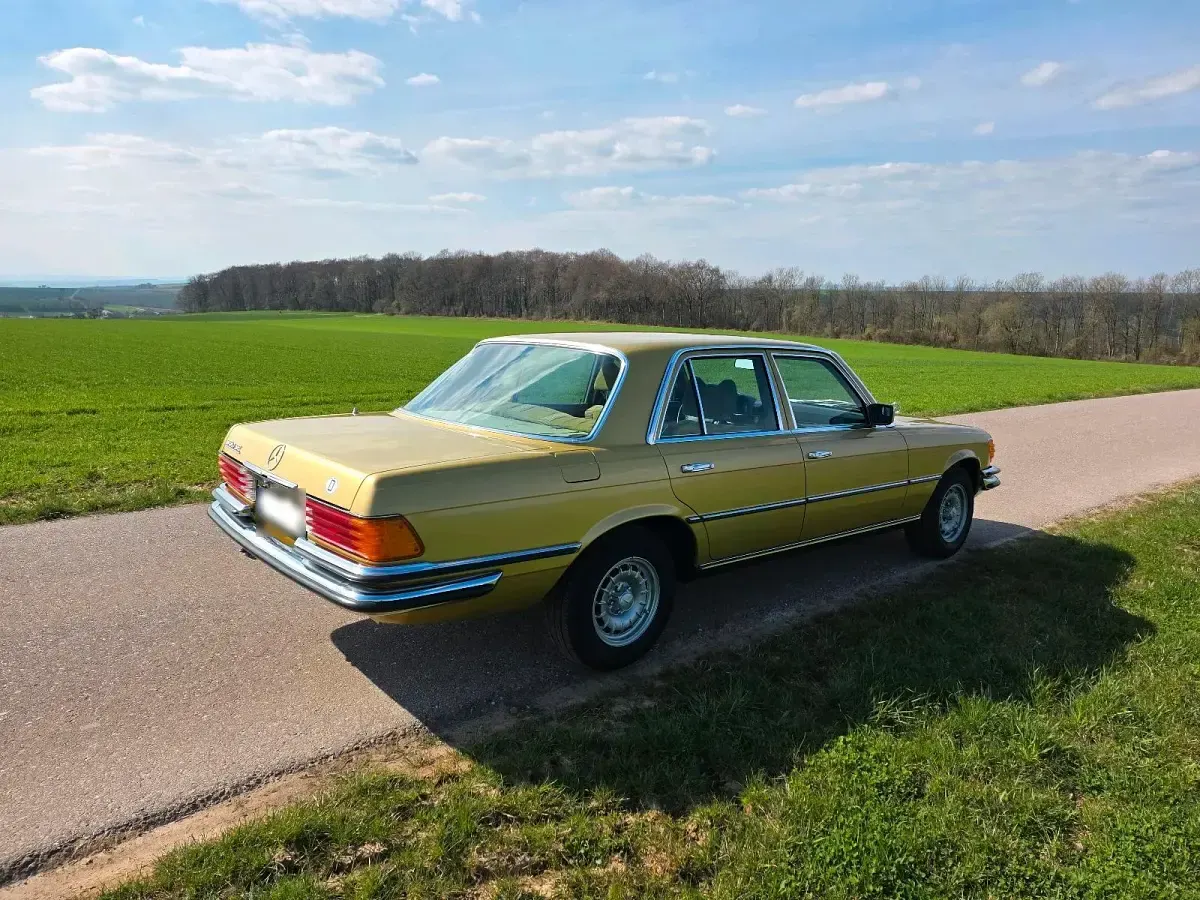 Gebraucht Mercedes 350 SE 195 PS (143 kW) 1977 Gold Limousine