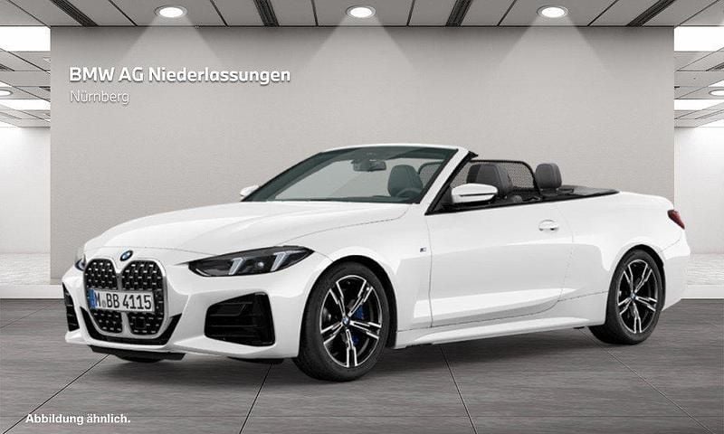 Weiß Gebraucht 2025 BMW 420 Comfort Edition Cabrio | 55.495 € (Superpreis) - Bild 1/4