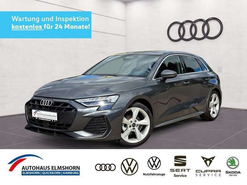 Daytonagrau perleffekt Gebraucht 2024 Audi A3 Sportback S-Line Limousine | 40.510 € (Fairer Preis) - Bild 1/3