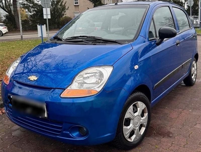 Blau Gebraucht 2009 Chevrolet Spark Kleinwagen | 1.250 € (Guter Preis) - Bild 1/4