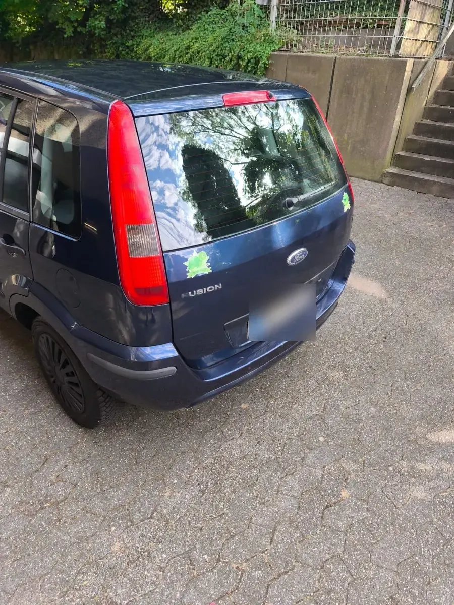 Gebraucht Ford Fusion 80 PS (58 kW) 2005 Blau Kleinwagen