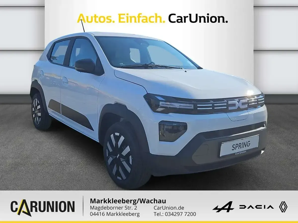 Gebraucht Dacia Spring Expression 52 kW (71 PS) 2026 Weiß Kleinwagen
