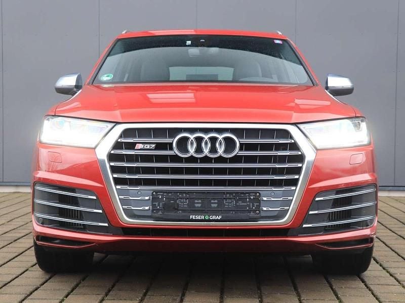 Gebraucht Audi SQ7 435 PS (319 kW) 2017 Rot SUV