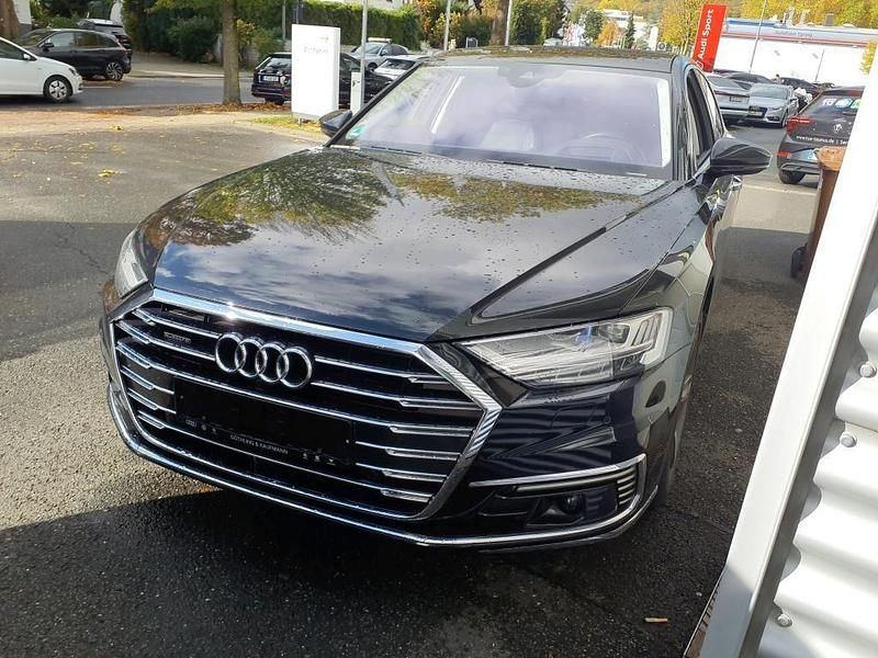 Mythosschwarz metallic Gebraucht 2022 Audi A8 Sport Limousine | 55.885 € (Superpreis) - Bild 1/4
