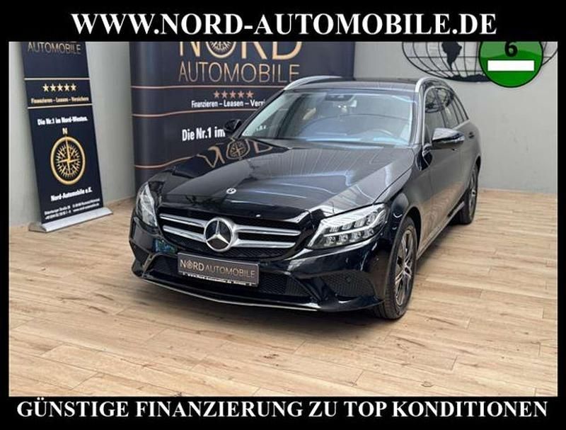 Schwarz Gebraucht 2020 Mercedes C220 Exclusive Kombi | 22.890 € (Guter Preis) - Bild 1/2