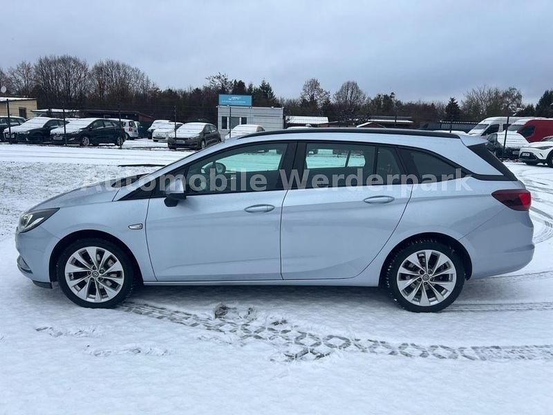 Gebraucht Opel Astra Edition 110 PS (80 kW) 2016 Blau Kombi