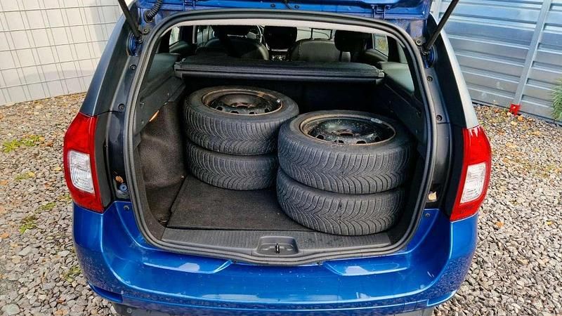 Gebraucht Dacia Logan MCV Prestige 90 PS (66 kW) 2013 Blau Kombi