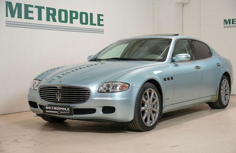 Blau Gebraucht 2005 Maserati Quattroporte Limousine | 29.500 € - Bild 1/4