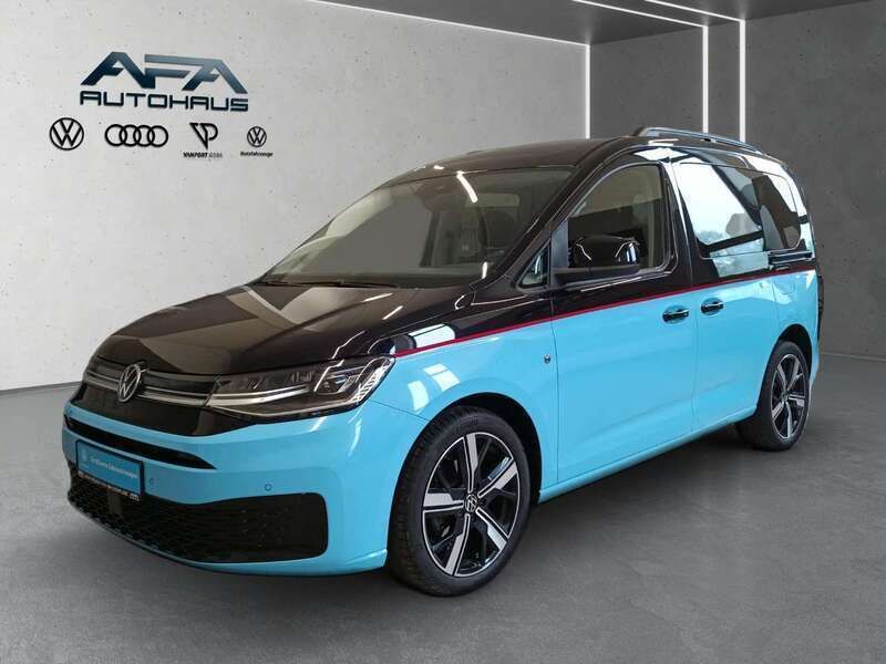 Gebraucht VW Caddy Life 102 PS (75 kW) 2021 Schwarz Van / Kleinbus