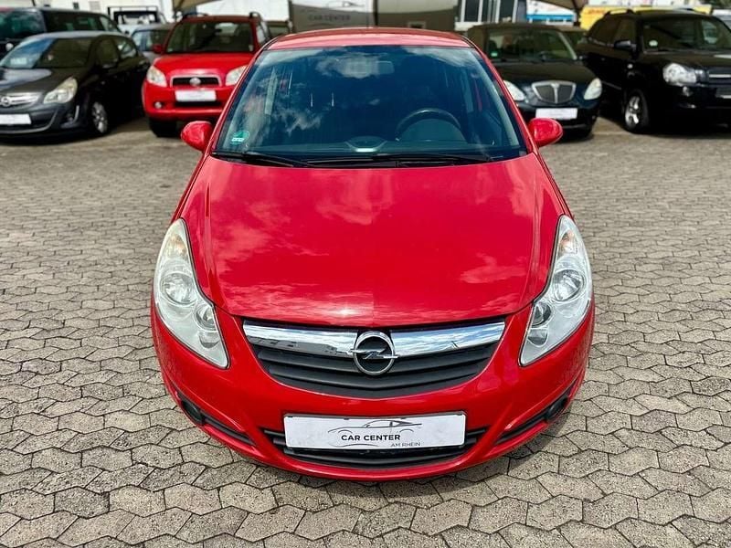 Rot Gebraucht 2009 Opel Corsa Edition Kleinwagen | 4.990 € (Guter Preis) - Bild 1/4