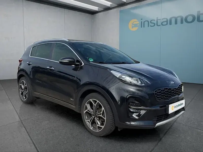 Gebraucht Kia Sportage GT 185 PS (136 kW) 2021 Schwarz SUV