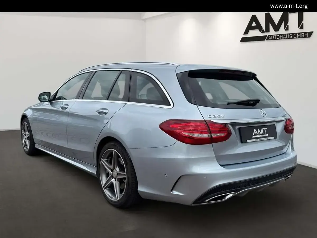 Gebraucht Mercedes C250 AMG 204 PS (150 kW) 2015 Diamantsilber Kombi