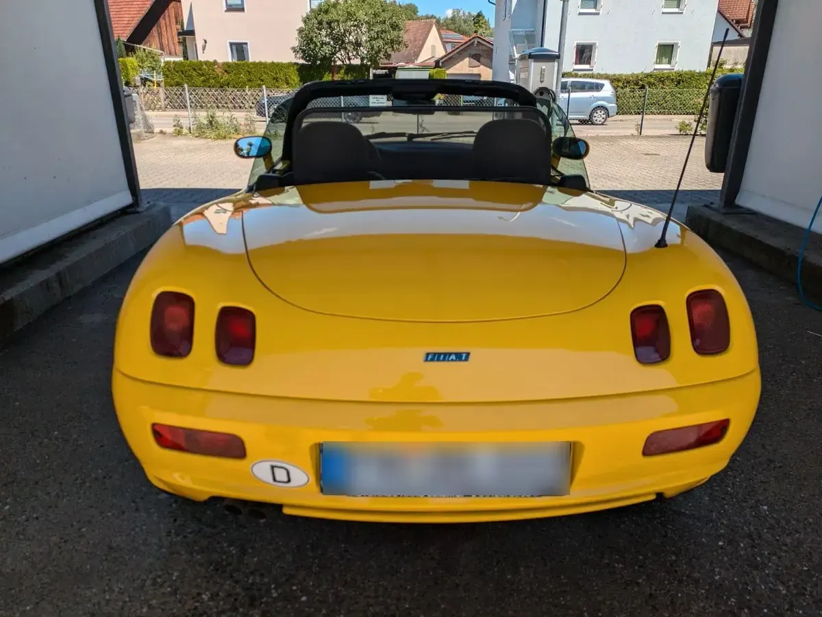 Gebraucht Fiat Barchetta 131 PS (96 kW) 1996 Gelb Cabrio