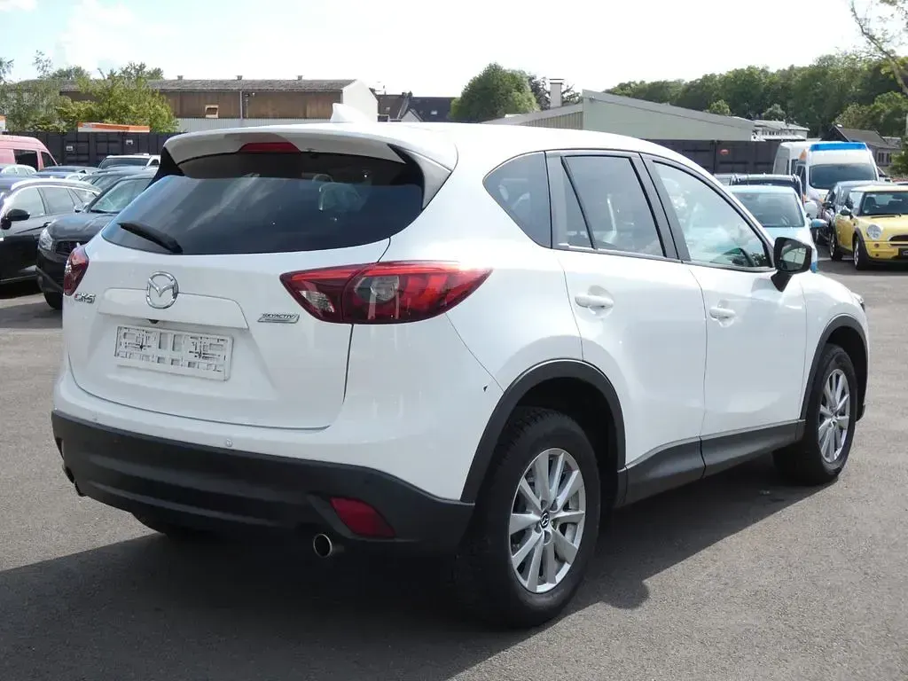 Usata Mazda CX-5 Exclusive-Line 150 CV (110 kW) 2016 Bianco SUV