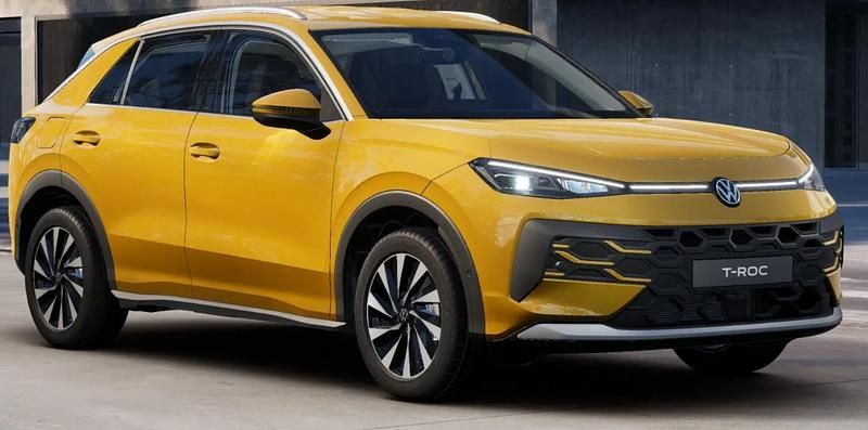 Neu VW T-Roc Style 150 PS (110 kW) 2025 Canary yellow SUV