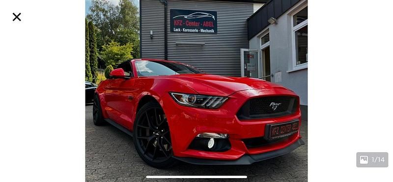 Gebraucht Ford Mustang 421 PS (309 kW) 2017 Rot Cabrio