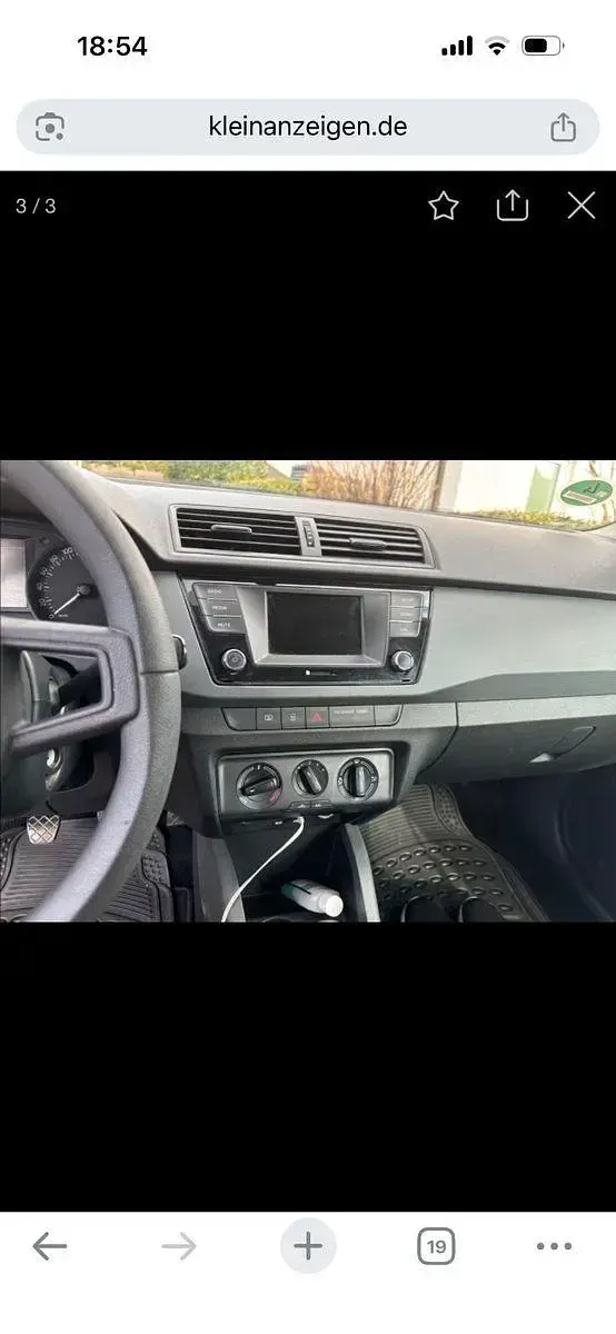 Gebraucht Skoda Fabia Ambition 75 PS (55 kW) 2017 Grau Kombi