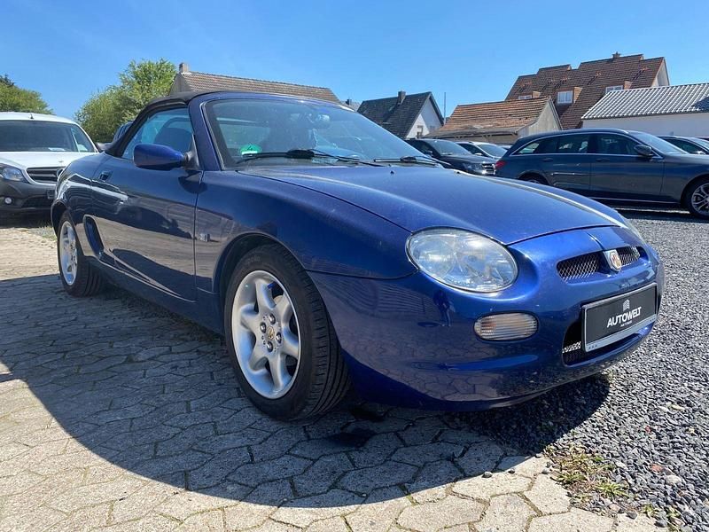 Second-hand MG F 120 CP (88 kW) 2001 Albastru Cabrio