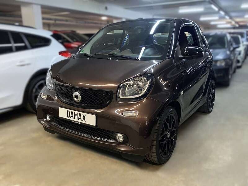 Schwarz Gebraucht 2019 Smart ForTwo Cabrio Cabrio | 16.690 € (Fairer Preis) - Bild 1/4