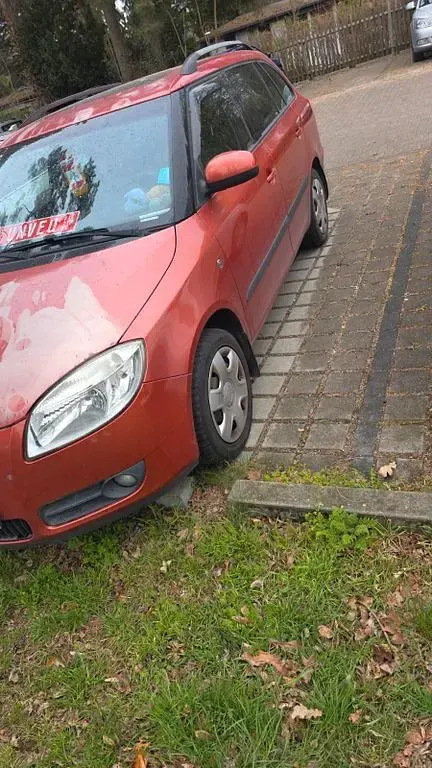 Gebraucht Skoda Fabia Classic 86 PS (63 kW) 2008 Orange Kombi