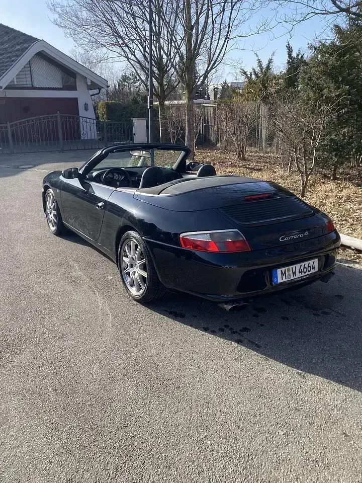 Gebraucht Porsche 911 Carrera 4 Cabriolet 320 PS (235 kW) 2003 Schwarz Cabrio