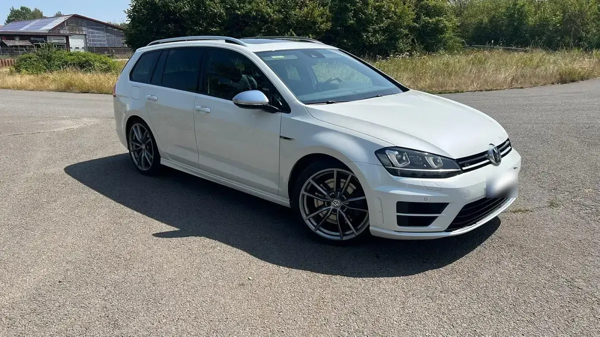 Gebraucht VW Golf VII R 300 PS (220 kW) 2016 Weiß Kombi