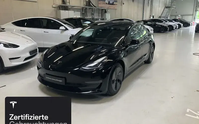 Brugt Tesla Model 3 Long Range RWD 208 kW (283 HK) 2023 Sort Sedan