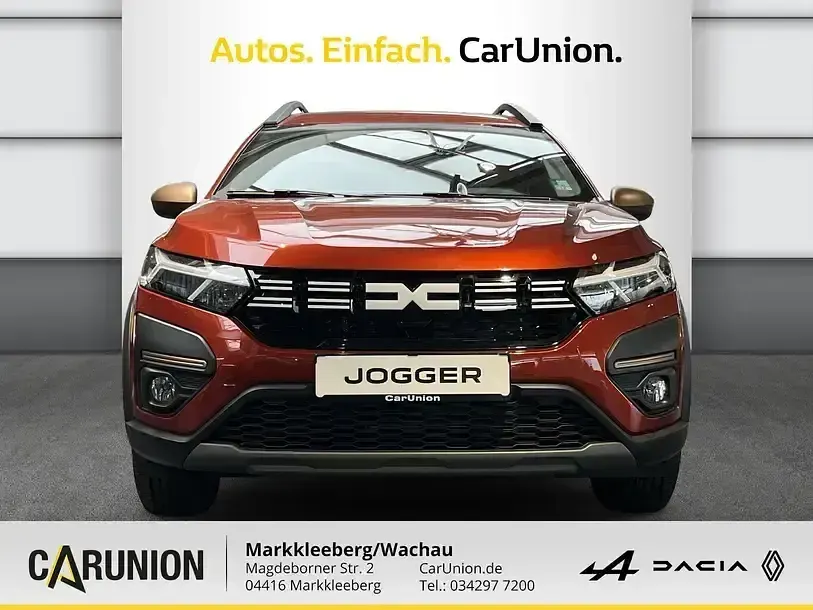 Neu Dacia Jogger Extreme 158 PS (116 kW) 2025 Terracottabraun metallic Van / Kleinbus