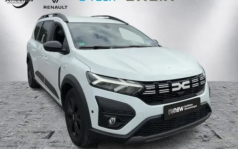 Gebraucht Dacia Jogger Extreme 101 PS (74 kW) 2023 Weiß Van / Kleinbus