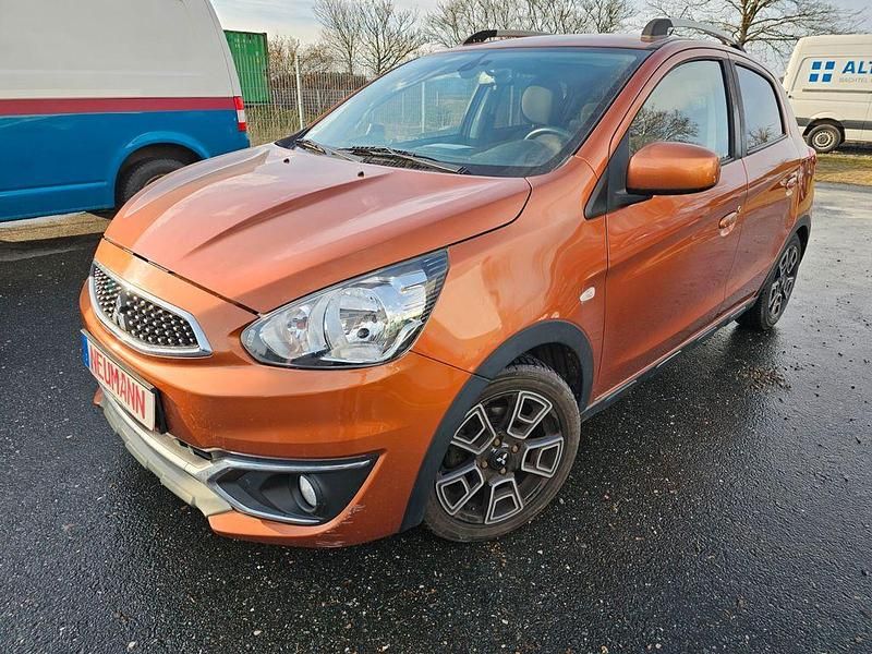 Gebraucht Mitsubishi Space Star 80 PS (58 kW) 2018 Orange Kleinwagen