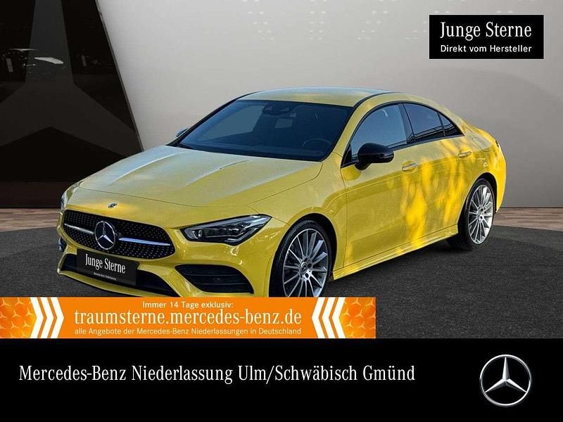Gelb Gebraucht 2021 Mercedes CLA200 AMG Coupé | 26.890 € (Guter Preis) - Bild 1/3