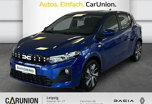 Nowe Dacia Sandero Expression 122 KM (89 kW) 2026 Niebieski Sedan/Limuzyna