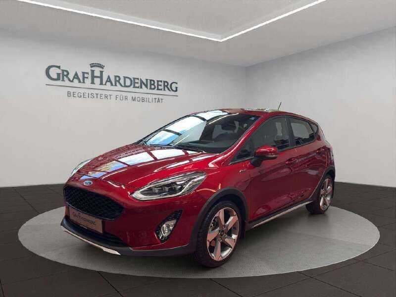 Rubyrot (metallic) Gebraucht 2019 Ford Fiesta Active Kleinwagen | 16.980 € (Fairer Preis) - Bild 1/4